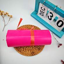 100pcs/Pack PE Thickened Waterproof Fuchsia High Adhesive Universal Packing Express Bags - Hot Pink - View 6