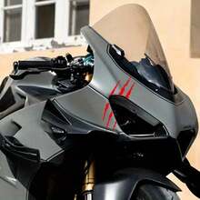 Monster Claw Motorcycle Stickers - Waterproof Vinyl Decals, Suitable For Fenders, Racing Helmets, And Decoration On Cars/Laptops