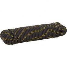 EstiloBuilt Industrial - Paquete De 2 Cuerdas De Nailon Trenzadas De 1/4 Pulgadas X 100 Pies Para PráCtica De Atar Nudos, Camping, Barcos, Amarre De Remolques, PiñAtaVersióN Mejorada - 1 - Ver 9