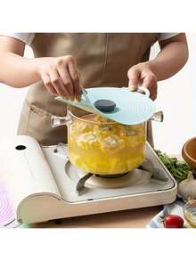 Brodark Silicone Food Wrap Lids, Microwave Bowl Covers, Universal Reusable Stretch Lids For Bowls, Cups, Pots