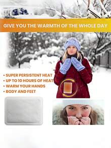 10包(20片)Jue-Fish秋冬保暖贴,身体和足部保暖贴,便携式保暖贴,防寒,持久保温,适合闺蜜节、送给小狗、嘉年华、春夏、伴娘礼物、房间、卧室装饰、海滩、旅行、男士、女士、度假、妇女节、旅行必备、婚礼回礼、Y2K、卧室、女性汽车配件、厨房装饰等场合。 - 彩色 - 查看 5