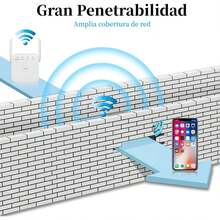 ¡RecomendadoRepetidor de Señal Wifi,Amplificador de Señal WiFi 360 ° Cobertura Completa,300Mbps Inalámbrico Wifi Extender Adaptador,Puertos Ethernet de Antena Integrados, Soporte para el Modo AP/ Repetidor(Blanco)¡Top de Temporada - Ver 3