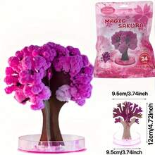 Blooming Paper Book, Magic Cherry Blossom, Watering Activated Flowering Tree, Birthday Gift, Holiday Blessing