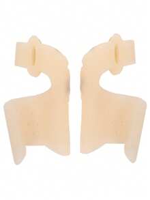 Corrector de Hallux Valgus, Corrector ortopédico de juanete, mangas protectoras para alivio de juanetes, soporte de juanete de silicona, separador de dedos - A - Ver 2