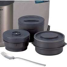 Zojirushi -NCE09 Recipiente de Acero Inoxidable de Cierre Vacío para El Almuerzo(Stainless 1) - Multicolor - Ver 5