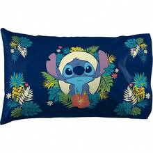 WSXC Lilo And Stitch Hawaii Garden Pack Of 1 Pillowcase - Double-Sided Super Soft Bedding (Official Product) - BlueLiloStitch - 查看 3