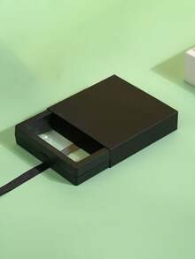 1/10-Piece Pack, High-Transparency PE Film Drawer-Style Jewelry Storage Gift Box, Exquisite Tote Bag Style Gift Box, Simple Appearance, Elegant Texture. This Gift Box Can Safely Store Various Jewelry, Preventing Wear And Tear And Tangling. - Multicolor - View 16