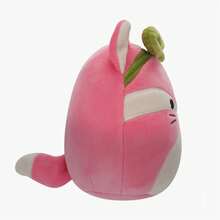 Squishmallows 5英寸佩顿粉红狐狸，Kellytoy官方授权毛绒玩具，色彩缤纷，柔软舒适，是送给男孩女孩的理想礼物，可水洗，柔软有嚼劲，适合所有年龄段。 - Peyton - 查看 3