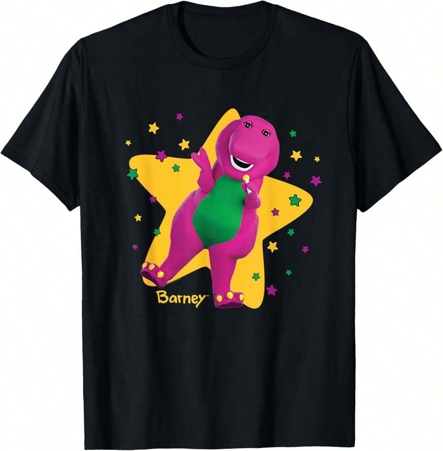 Camiseta Barney Estrella - Negro - Ver 1