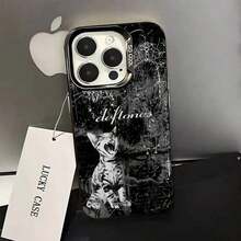 Funda de teléfono Band D-Deftones para 17,16,15,14,13,12,11,Pro,Plus, funda negra mate a prueba de golpes - Z5 - Ver 4