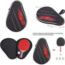Funda para raqueta de tenis de mesa, funda para pala de ping pong Oxford, funda para raqueta de tenis de mesa, funda para raqueta de ping pong profesional, funda para raqueta de tenis de mesa, guarda(default) - Multicolor - Ver 1