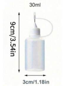 1 Chai Keo Thủ Công Chính Xác - 1.01 Oz Đầu Bôi Nhỏ, Có Thể Nạp Lại, Dễ Bóp, Thích Hợp Cho Các Sản Phẩm Đổ Sơn, Các Dự Án Tinh Tế (Chỉ Chai!) - Chai keo thủ công chính xác - Xem 9
