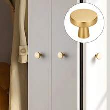 10pcs Furniture Handles, Drawer Pulls, Cabinet Door Knobs, Kitchen Cabinet Handles, Dresser Pulls, Furniture Hardware Accessories - Multicolor - View 7