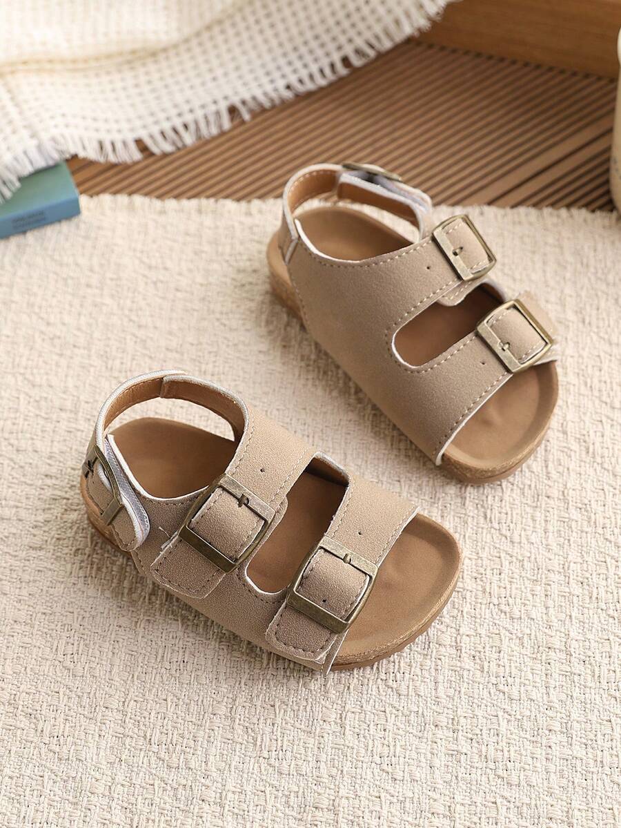 1 Pair Toddler/Baby Open Toe Flat Sandals, Summer