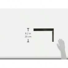 Truper E-8X12, Escuadra para cantero, cantos rectificados, 8x12 - 8" x 12" - Ver 6