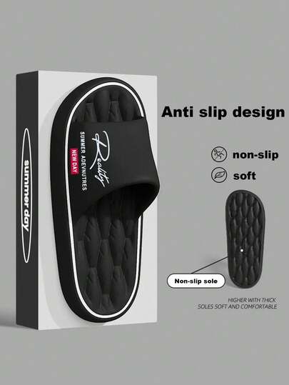 Fashionable Versatile Spring/Summer Unisex Sandals, Comfortable For Long Wear Without Foot Fatigue, Quiet And Durable Sole, Essential For Home/Hotel/Office