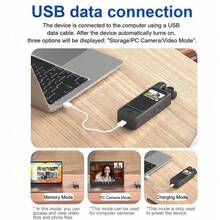 1pc 2K Ultra-High Definition Law Enforcement Recorder, Portable Wearable Camera, Motion Monitor, Equipped With A Lens That Can Rotate 180 Degrees, LCD Screen And Night Vision Function, Suitable For Travel, Sports, Cycling, Fishing And Daily Recording, And Also An Excellent Choice For Festivals And Birthday Gifts. - Black - View 12