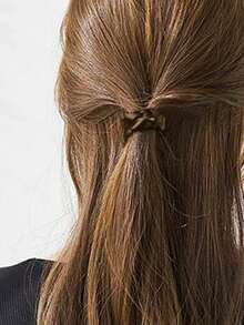 High Elasticity Fashion Braided Hair Tie Scrunchie Hair Rope Hair Accessory Hair Tie High Ponytail Hair Tie - Multicolor - View 2