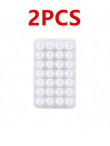 1pc Silicone Sticky Phone Handle, Suction Cup Phone Case Stand, Hands-Free Sticky Phone Grip Handle, Suitable For Selfie And Video, Phone Finger Grip Stand - Multicolor - View 17