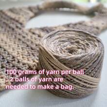 1 Roll, 50g Colorful Unique Gold & Silver Yarn With Shimmer, Handcraft Knitting, Suitable For DIY Knitting And Crochet Projects - Great For Making Sweaters, Hats, Bags And Dolls - Multicolor - View 27