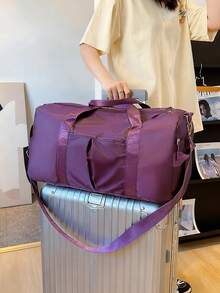 This Lightweight And High-Capacity Luggage Bag Will Make Your Travel More Fashionable! - Black - View 11