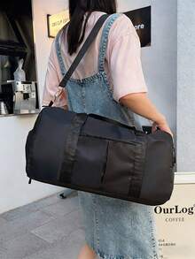 This Lightweight And High-Capacity Luggage Bag Will Make Your Travel More Fashionable! - Black - View 8