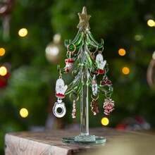 Running Arbolito Navideño Verde con Adornos metálicos | Árbol de Navidad | Decoración de Navidad para Sala, Comedor o Escritorio | Color Verde | 15 cm(default) - Multicolor - Ver 5