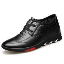 Fashionable Streetwear Style Low-Top Men Casual Shoes, Comfortable And Durable, Easy To Put On And Take Off, Versatile Men Dress Shoes For Daily Casual & Office Wear, Perfect Men Shoes For Autumn And Winter. - 黑色 - 查看 9