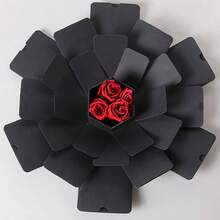 Includes Instruction Manual, Gift Box, Geometric Cube Photography Studio Tabletop Backdrop, 3D Gift Surprise Photo Album, Christmas Gift, New Year Gift