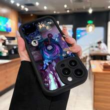 Estuche para teléfono Starry Night Cats Compatible con estuches para teléfonos   17  16 Pro Max  15 Pro Max  13 y  12 Estuche suave de TPU grueso y duradero Resistente al agua, a prueba de caídas y rayones Un gran regalo para familiares, amigos, seres queridos, novios/novias y para Navidad - Negro - Ver 6