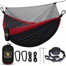 Hammocks - Black & Red + Large - View 1