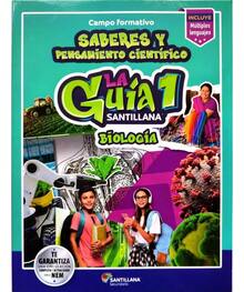 Biología 1, La Guía Santillana 2024 Saberes Y Pensamiento - Libro único - Ver 1