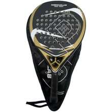 Generic Pala De Padel Eva Soft Fibra de Carbono con Funda + 3 Pelotas(default)