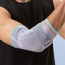 1pc Elbow Brace For Women & Men, Elbow Compression Sleeve With Gel Pad For Golfers, Elbow Support For Weightlifting - Multicolor - View 7