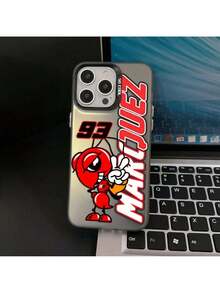 Envio em 24h de DE/FR/ES – 93 Capa de Telemóvel em Vidro Temperado Racer para iPhone 17 16 15 14 13 12 11 Pro Pro Max Plus & Galaxy S21 S22 S23 S24 S25 S26 Ultra & 13 14 15 Pro Ultra, Capa Traseira Rígida 9H à Prova de Choques Fosca, Presente de Aniversário para Homens Fãs de Corridas - 1 unidade - Ver 5