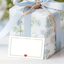 10/20/30/100pcs Simple Heart Shaped Blank Cards, Suitable For Valentine's Day, New Year, Wedding, Birthday, Anniversary, Holidays, Gift Tags, Message Cards, Wallet Cards, Business Cards, White Greeting Cards, Teacher's Day Gifts - Multicolor - View 6