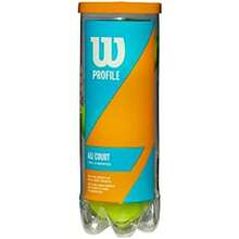 Wilson All Court - Pelotas de Tenis - 1 lata de pelotas (3 pelotas) - Ver 1