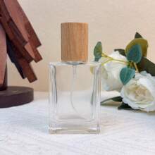 1个,5毫升/10毫升/20毫升/30毫升/50毫升高档木纹盖喷雾玻璃分装瓶,适用于香水分装、样品分装、旅行和随身携带。 - 彩色 - 查看 22