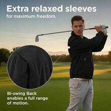 Men's Auburn Zip - Front Regular Big - Tall Sizes - 4X Grande / Grande + negro - - Ver 7