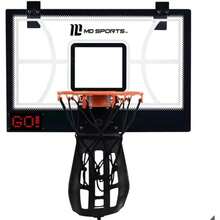 MD Sports Tablero de Baloncesto para Puerta con Aro y Marcador Digital, 45,7 x 30,5 cm,(default) - Multicolor - Ver 4