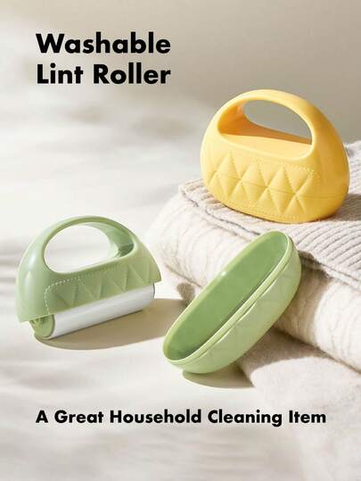 1pc Reusable Pet Hair Remover, Manual Static Dust Cleaner, Suitable For Cats, Clothes, Sofa, Furniture, Bedding, Carpets. Durable Polypropylene Material, No Power Required