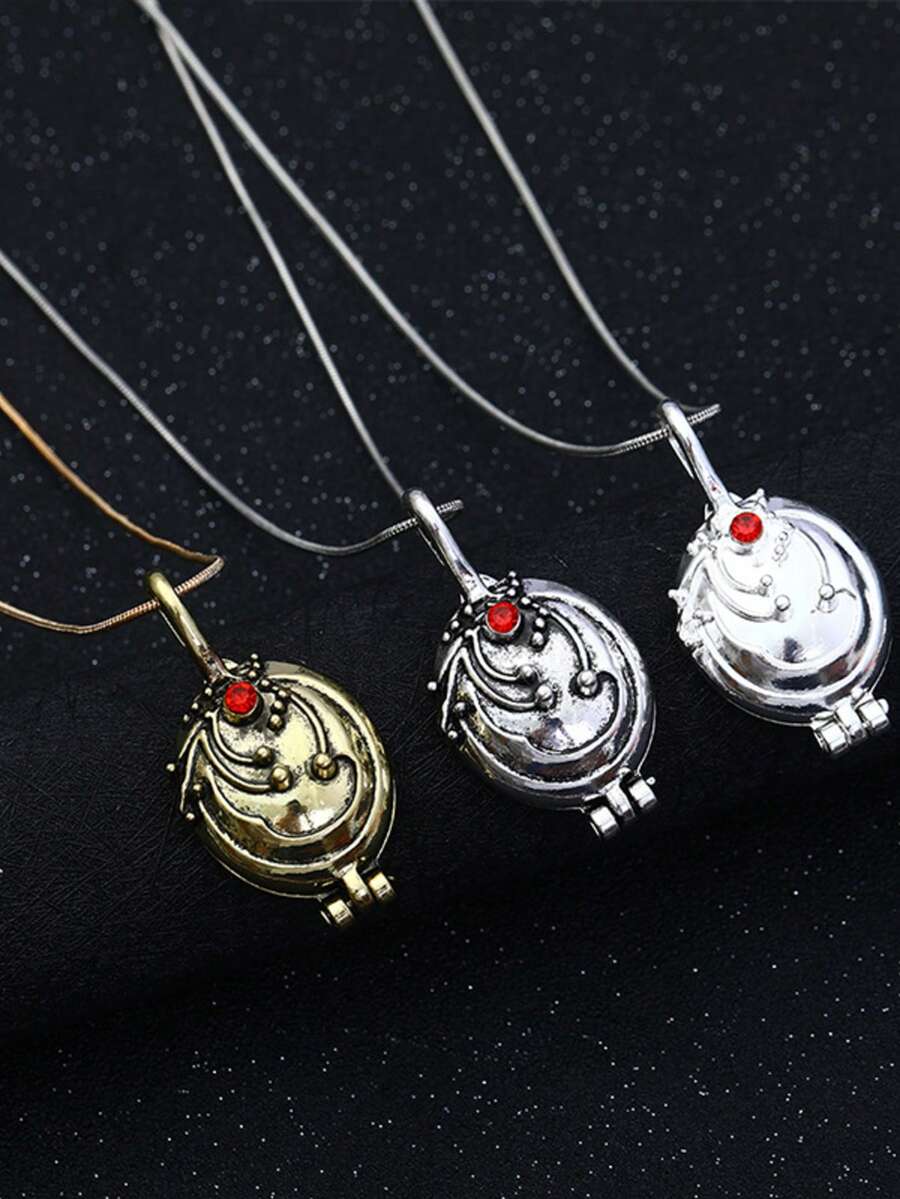 1pc Trending Necklace, Fashionable Couple Collarbone Chain, Cross-Border Popular Item - 1 - View 1