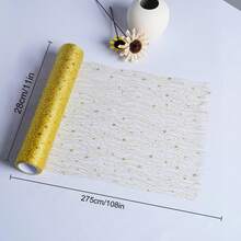 Luxuriöser sternenbehangener Tischläufer mit goldfoliengeprägten Sternen und Monden, Tischläufer im orientalischen Ramadan-Stil - Stern- und Mond-Tischläufer - Festliche Party-Dekoration - Tischläufer mit Foliensternen - in verschiedenen Größen und Farben erhältlich - Metallic-Polyesterstoff, Requisite für festliche Atmosphäre - Verschiedenfarbig - Übersicht 8