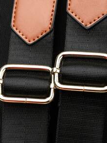 防盗尼龙翻盖背包，女士钱包，多功能时尚日常包，多口袋轻便旅行包，大容量简约背包，便捷背包，适合学生、护士、教师、商务人士、旅行、通勤、购物、办公、约会、徒步、训练、工作，生日礼物、节日礼物，背包 - 彩色 - 查看 9