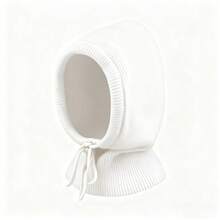 1顶女士拉法帽，时尚针织帽，抽绳针织滑雪保暖帽，适合日常滑雪、街头、户外活动，颜色随机发货 - 彩色 - 查看 10