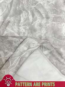 Women's Loose Fit Woodland Leaf Print Hoodie - Multi Styles, Long Sleeve Hooded Sweatshirt, Fall/Winter Casual Top, Home & Outdoor Wear | Fashionable Camo-Inspired Pullover | All-Age Suitable (Teens To Adults) | Soft Comfort Design - 淺灰色 - 查看 3