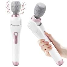 180° Rotatable Handheld Massage Device, USB Rechargeable Relaxation Massage Stick, Vibrating Massage To Relax Neck, Back, Legs And Waist - Multicolor - View 2