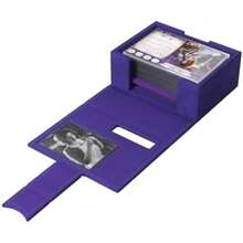 Gamegenic Arkham Horror Investigator Deck Tome, caja de cubierta premium para Arkham Horror: el juego de cartas, tiene capacidad para una cubierta completa de investigador, pícaro, color verde, hecho(Morado) - Multicolor - Ver 5