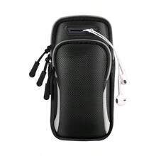 Fitness Waist Bag Armband For Cell Phone Holder For 6.5 To 7.2 Inch Phones - Green - View 3
