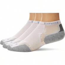 Thorlos Experia Xccu - Calcetines de corte bajo para correr - Color blanco (3 pares por paquete). - Ver 11